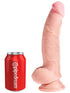 King Cock Plus 8 in Triple Density  Cock with Balls